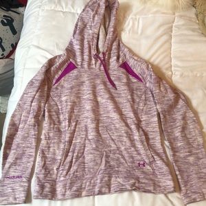 Pink athletic hoodie
